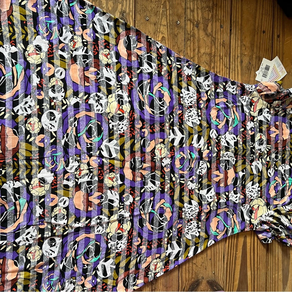 Lularoe Colorful Abstract Patterned Dress - Picture 5 of 5